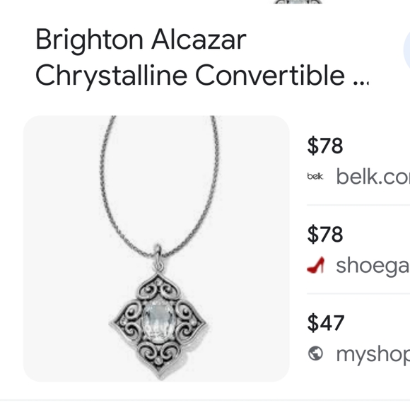 Brighton Alcazar 'Chrystalline' Convertible Necklace (NWOT's) - Picture 5 of 5